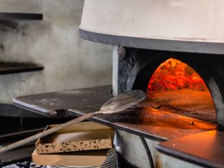 Pizza i matlådan illustration